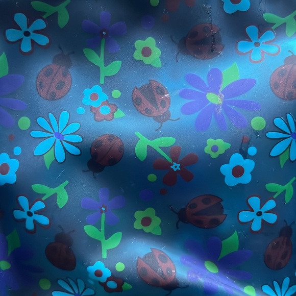 Cute translucent blue mini backpack - Picture 2 of 3